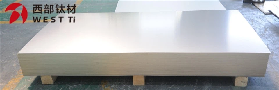 WEST Ti-Grade1 Titanium Sheet side view